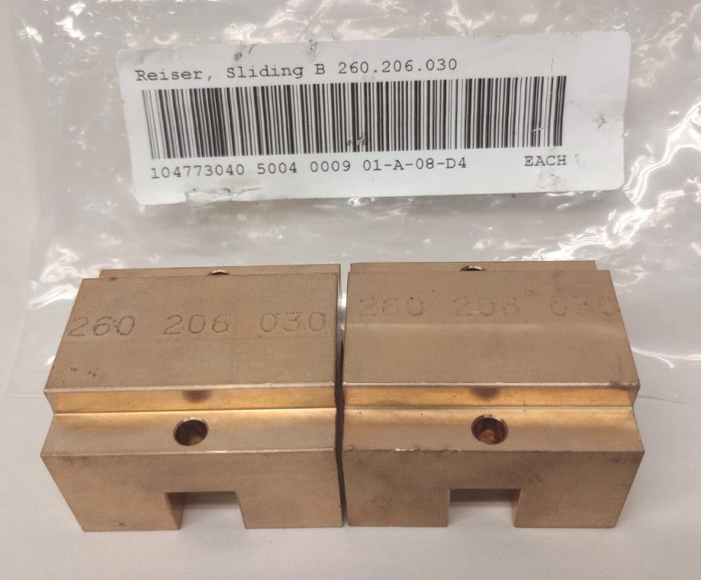Reiser 260.206.030 Sliding Bushing Brass Vemag (Pack Of 2) 104773040