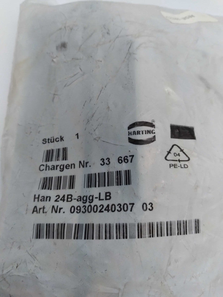 Harting HAN 24B-AGG-LB Latching Lever Housing 09300240307 03 