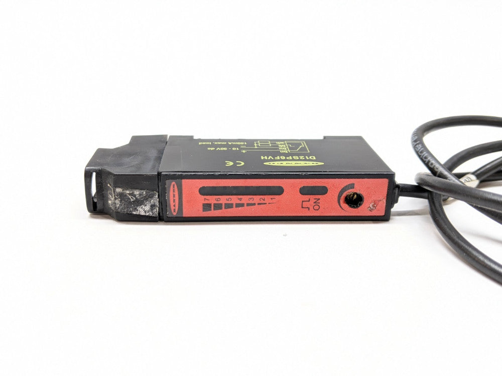 Banner D12SP6FVH D12 Series DIN Rail High Power Fiber Optic Sensor 36053