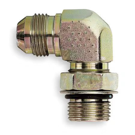 Airway 6801-0404Nwoss 1/4" Jic X O-Ring Boss 316 Ss Male 90 Degree Elbow