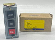 Square D 9001BG316 Push Button Control Station Momentary, Start/Jog/Stop 