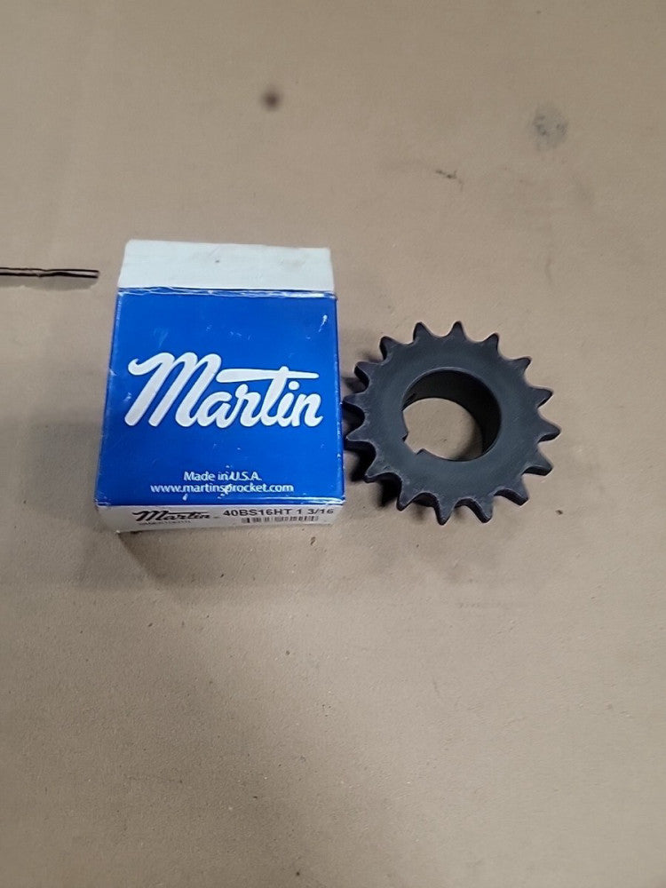 Martin 40BS16HT 1 3/16 Sabertooth Sprocket 16 Hardened Teeth 1-3/16" Bore