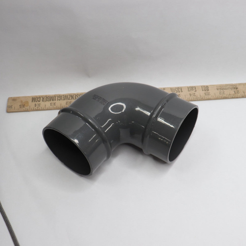 AirPipe PVC 90 Degree Elbow Union Connector Gray 30203070001