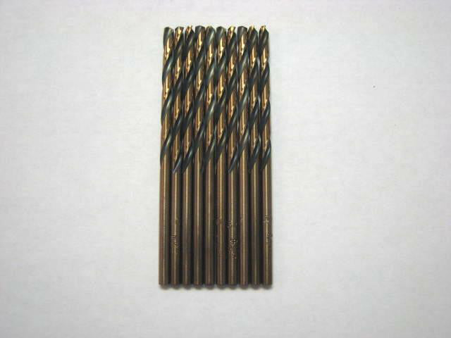 Viking Drill 3.0mm HSS HD Super Premium Jobber Length Drill Bits - 10 Pieces 