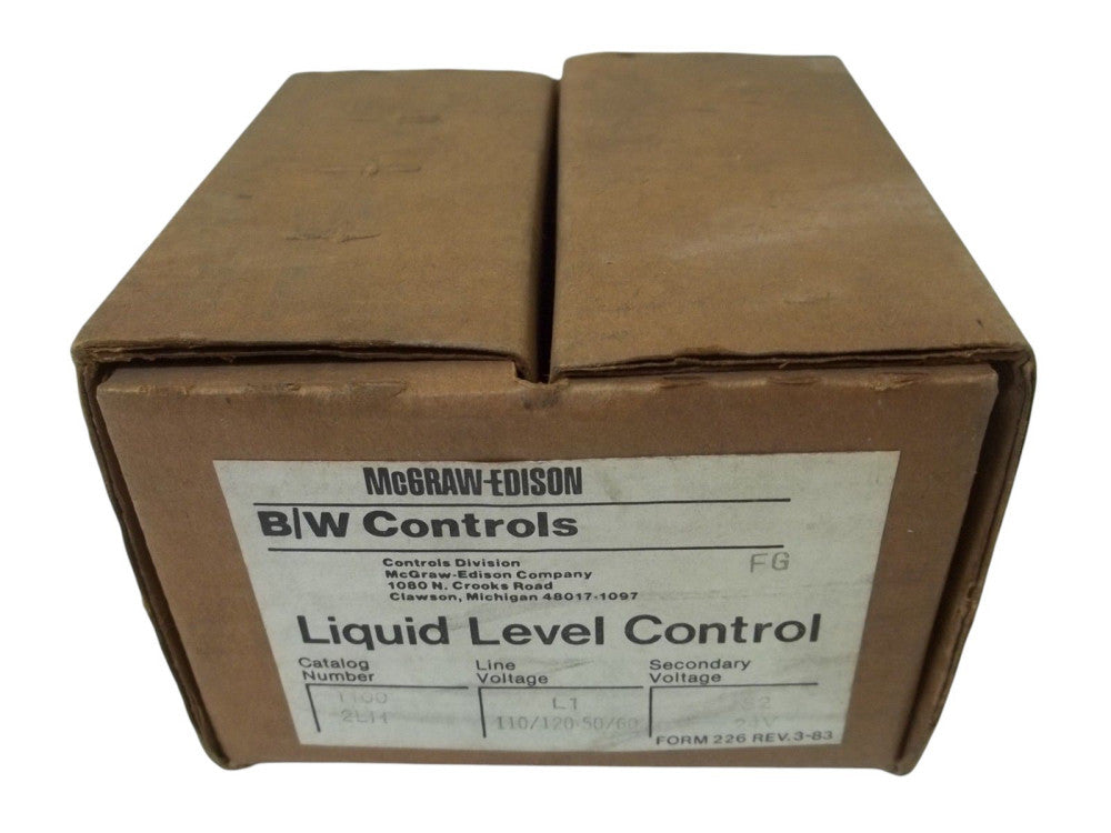MCGRAW-EDISON TYPE 2-LH LIQUID LEVEL CONTROLS NSMP