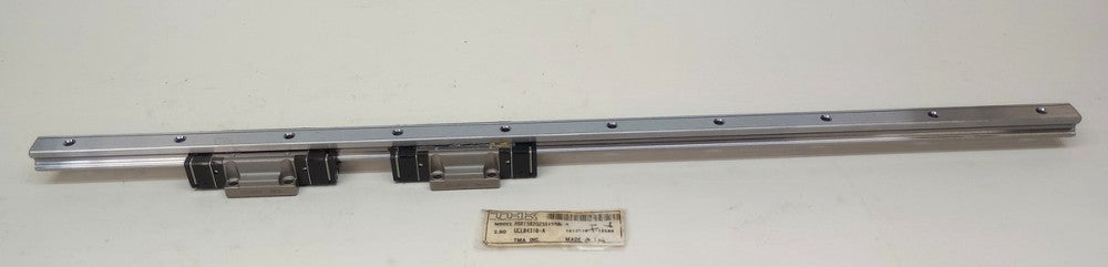 THK HSR15B2QZSS+580L-ll Linear Guide Assembly 15mm W X 580mm Length 10 Hole