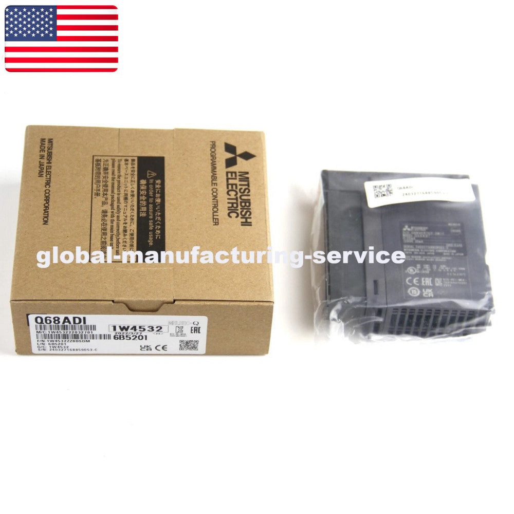 One Brand New Mitsubishi Q68ADI PLC Converter Unit Free Delivery - US Stock
