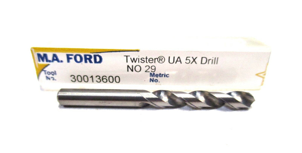 M.A. Ford (30013600) #29 .136 x 3/4 x 1-1/2 118° RH Carbide Circuit Board Drill