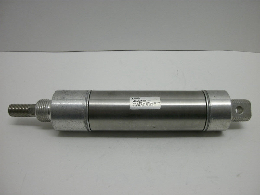 SCHRADER BELLOWS 1.25DXPSRM02.0 PNEUMATIC AIR CYLINDER 1-1/4" BORE 2" STROKE NNB