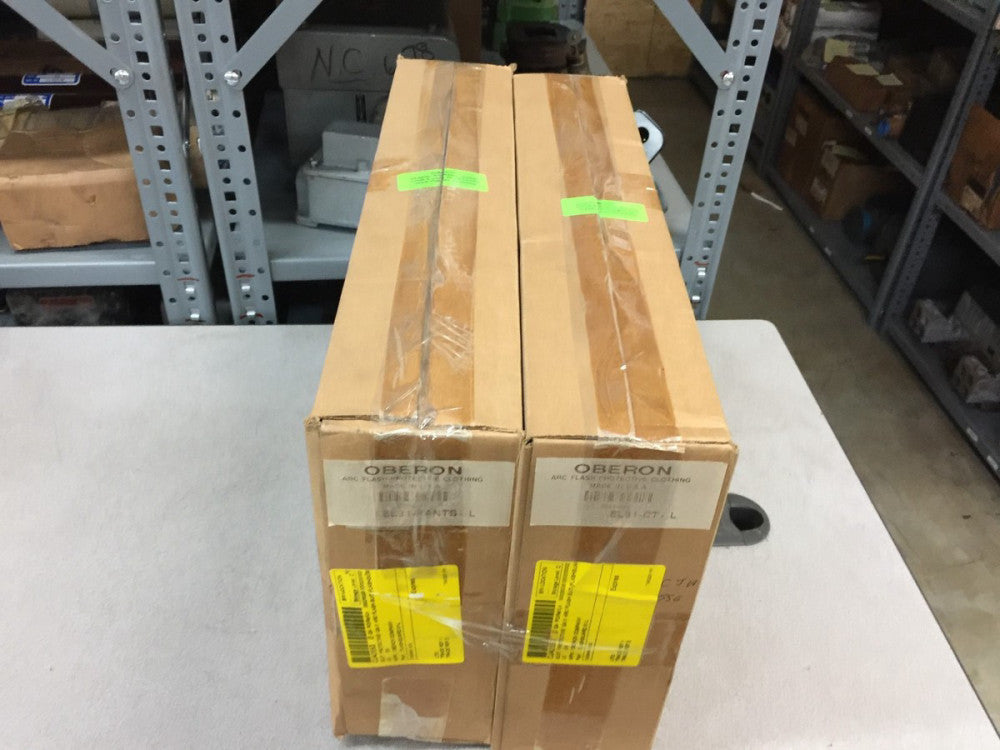 NEW IN BOX OBERON ARC FLASH PROTECTIVE LARGE PANTS AND COAT EL31-PANTS-L /  EL31