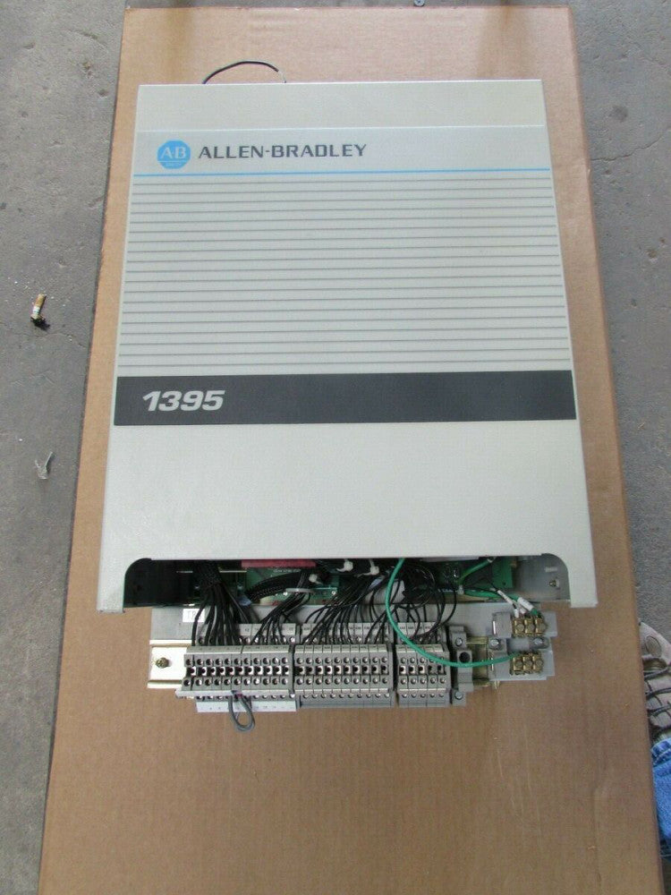ALLEN BRADLEY 1395-A67-D1-P10-P54EN , DRIVE DC, 10hp, W/ 196273 CONTROLNET COMM.