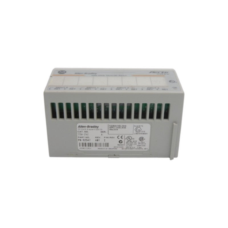 ALLEN BRADLEY 1794-IF4I SER. A F/W I REV. A01 24VDC UNMP
