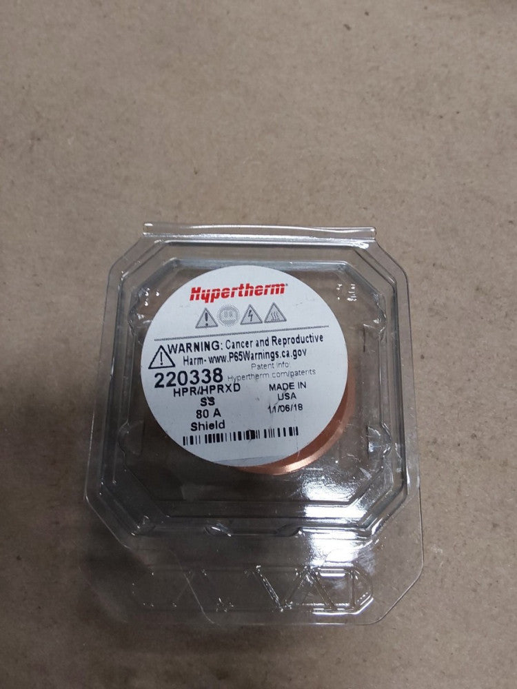Hypertherm 220338 HPR/HPRXD SS 80 Amp Shield..E8