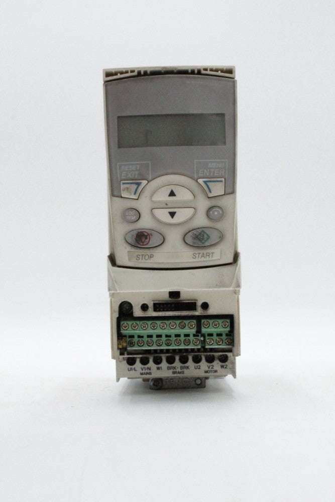 ABB ACS350-03U-04A1-4 AC Frequency Inverter with Control Panel (Very Dirty)