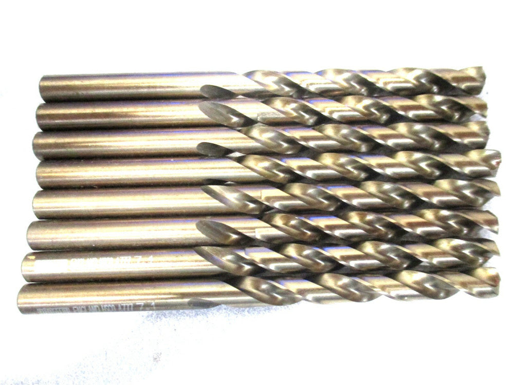 Dormer (0375426) 7.1mm x 109mm 2-Flute 135° Angle RH Cobalt Jobber Drill - 8 QTY