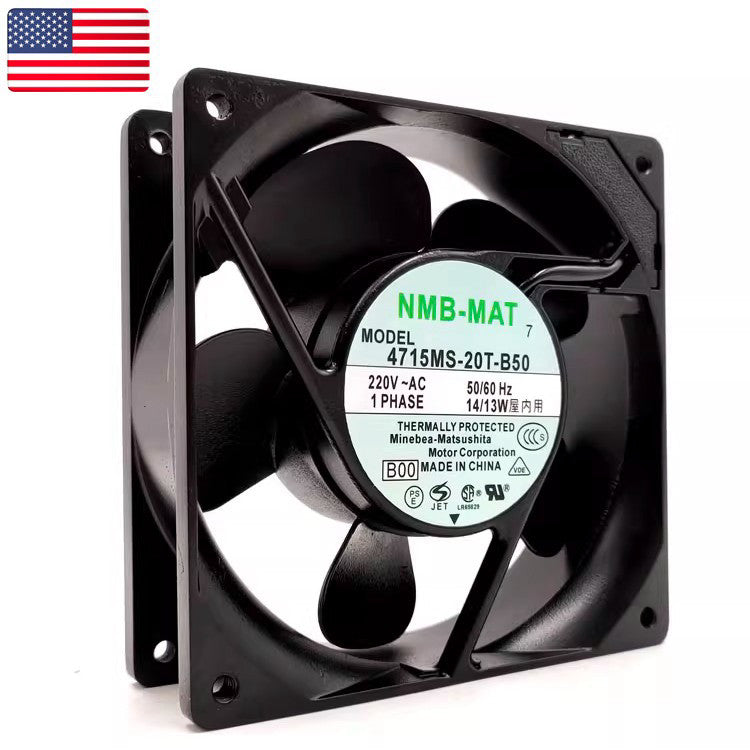 1PC NEW NMB Cooling fan 4715MS-20T-B50 200VAC - US Stock