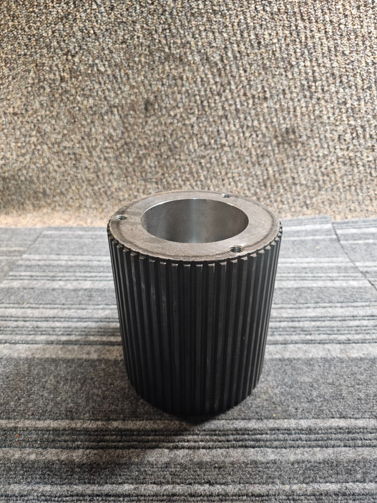 SD 30001356 HI 19D2441V 7" DIA X 7-5/8" TIMING PULLEY SHEAVE PLEATED ROLLER
