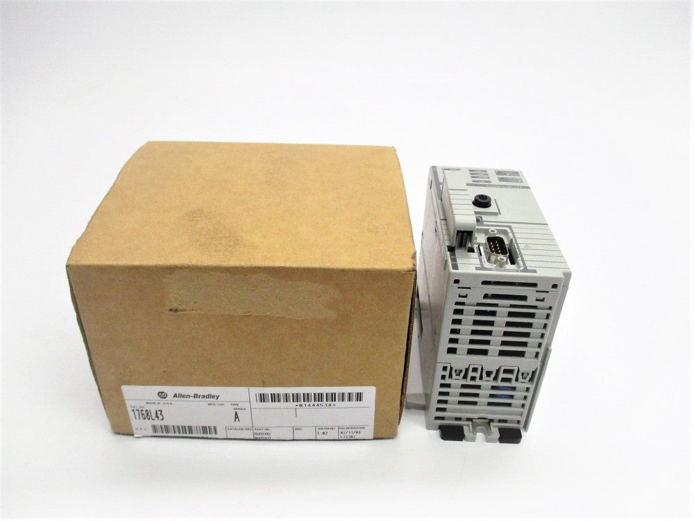 ALLEN BRADLEY 1768-L43 SER. A F/W 1.02 24VDC 1.3A NSMP