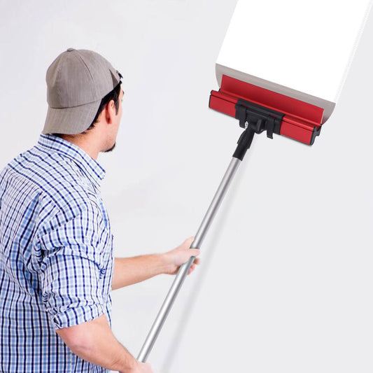 40/60/80cm Blades Drywall Skimming Blades Set W/ 90-160cm Extension Handle+Case