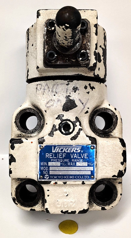 VICKERS RELIEF VALVE TCG55-06-FEV-W-H-12 -S10-40CSA STEEL MATERIAL