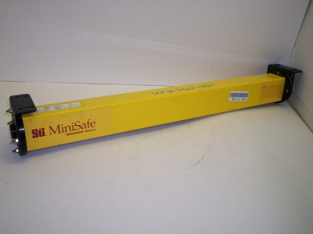 STI MINISAFE MS4520X LIGHT CURTAIN TRANSMITTER MS4500 SERIES 15-PIN 24" LONG