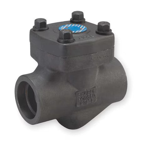 Sharpe Valves 4371001380 3/4" Socket Forged Carbon Steel Piston Check Valve