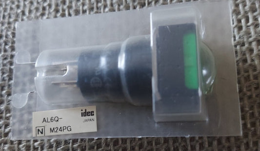 *NEW* IDEC AL6Q-M24P-G Switch Push Button Green