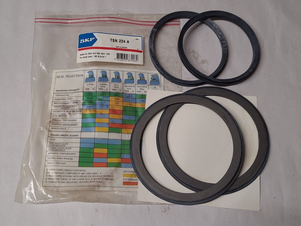SKF TSN 224 A Seals For SNH & SNL 524-620 Shaft Dia 135 5-5/16"