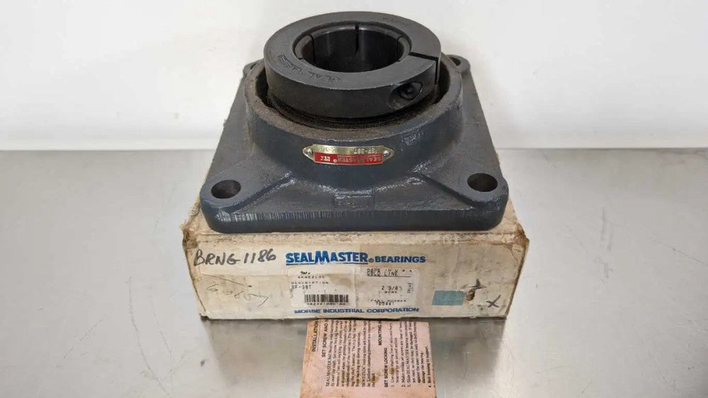 Sealmaster SF-38T 4 Bolt Flange Bearing 2-3/8" ID Gold Line 705441