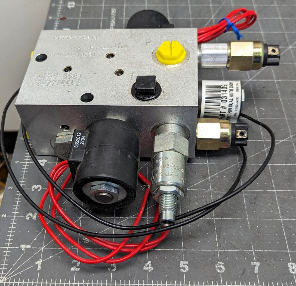 APS RESOURCE AUTO CHOCK DOCK SYSTEM Dual Choke Valve 031171 NEW [A7B5]