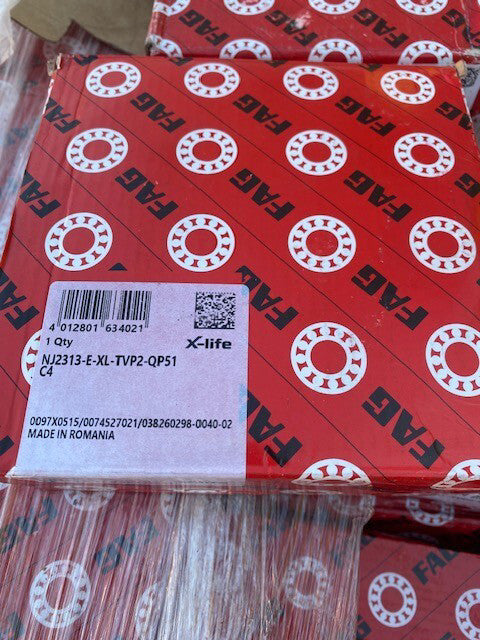 FAG NJ2313-E-XL-TVP2-QP51-C4 Cylindrical Roller Bearing 65 x 140 x 48 mm (NEW)