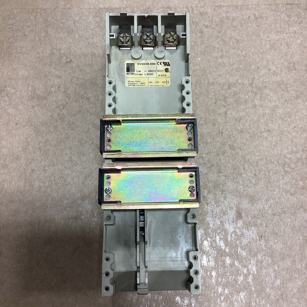  Rittal SV 3038.000 Busbar Holder, Used