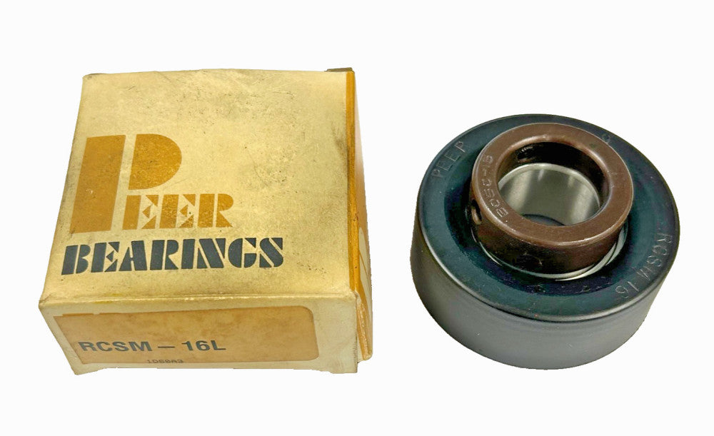 PEER BEARINGS, RCSM-16L -NEW-