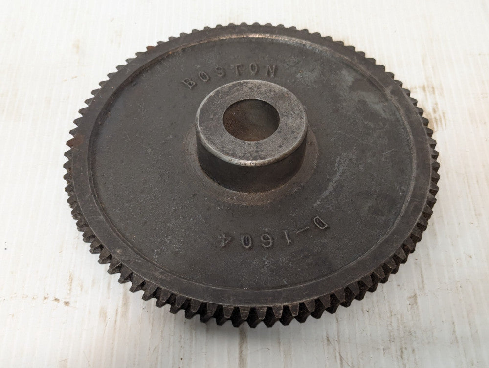 Boston Gear D-1604 80-Tooth Helical Gear 6 7/8" OD 1" Bore