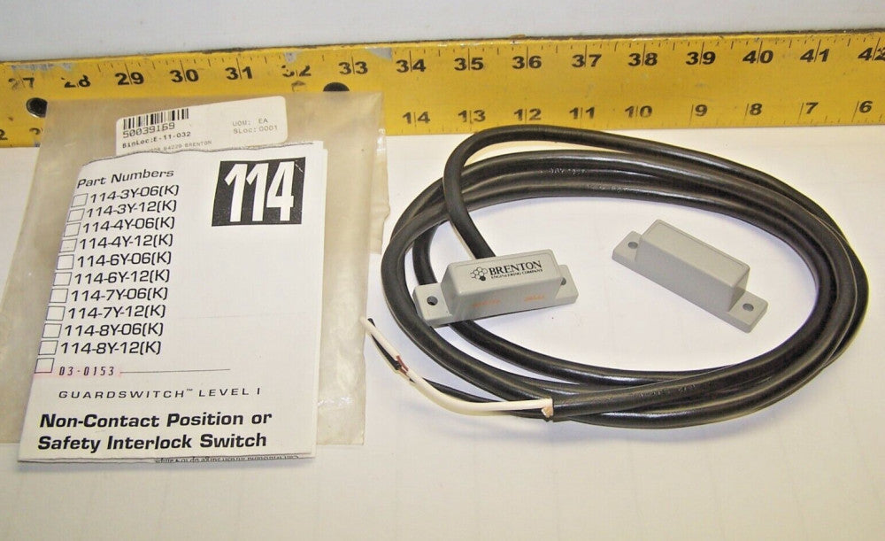 New Brenton 114 Safety Interlock Switch  03-0153