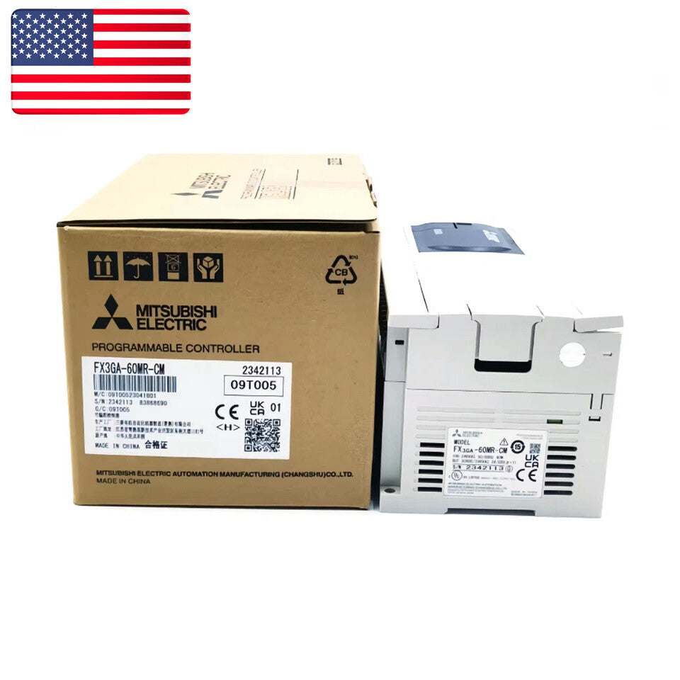 NEW MITSUBISHI PLC programmable controller FX3GA-60MR-CM FX3GA60MRCM US Stock