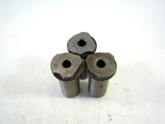 (SF48-28) 9/32 x 3/4 x 1-3/4" Slip Fixed Renewable Drill Bushings NEW - Lot of 3