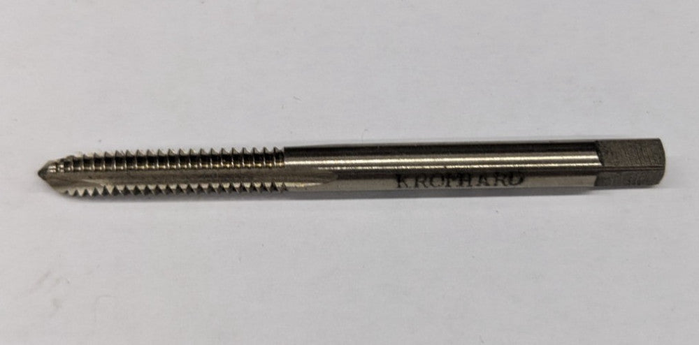 Kromhard 10-24 NC Spiral Point Bottoming Tap GH3 3 Flutes HSS UK - Bottom