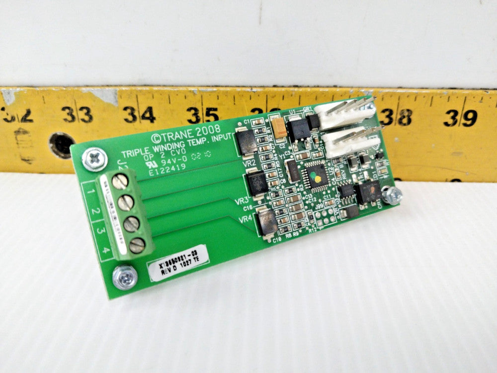 Trane Triple Winding Temp. Input Circuit Board  X13650921-03  REV D