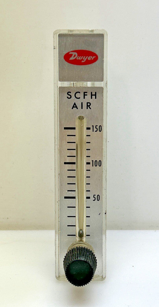 Dwyer Water Flow Meter RMA-9-SSV 100 Psi SCFH Air 130* F Max Temp