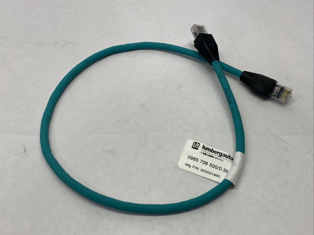Lumberg Automation 0985706500/0.5M Industrial Ethernet Cable 0.5m 900001490
