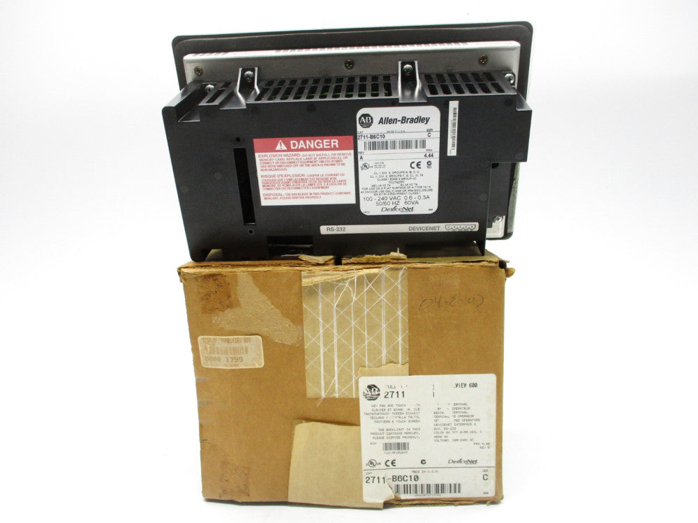ALLEN BRADLEY 2711-B6C10 SER. C F/W 4.44 NSMP