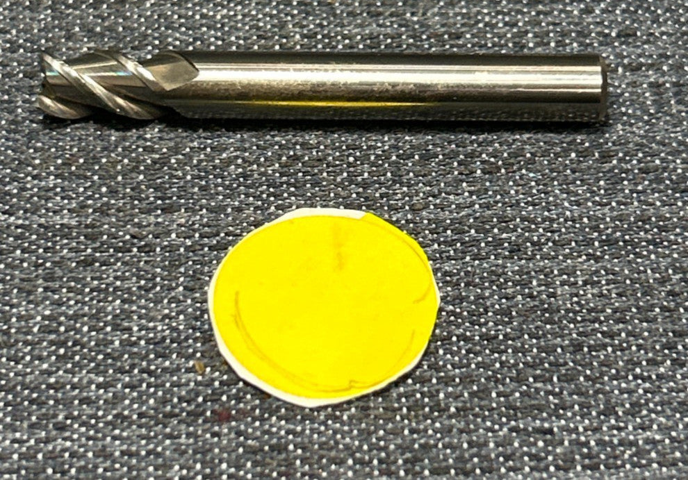 YG-1  3 FLUTE ALU-POWER STANDARD SHANK END MILL 25573  DIAMETER 1/4" OAL 2"