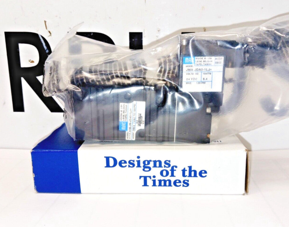 New MAC Solenoid Valve 24 VDC Coil 120 PSI  411A-AOB-JM-JDAO-1LJ