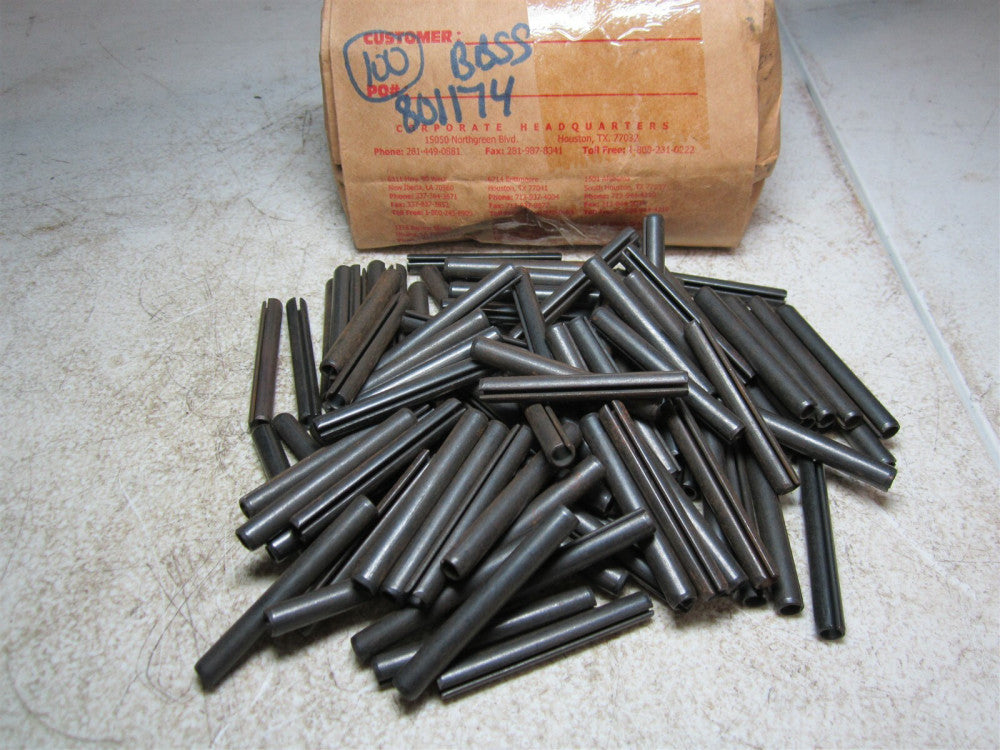 Brighton Best (801174) 2" Overall Length 1/4" Diameter Dowel Pin - Pack of 80