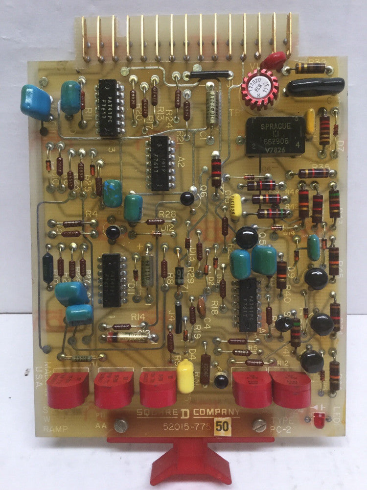 Square D 52015-775 50 Speed Programmer Circuit Board Class 6524 Type PC-2
