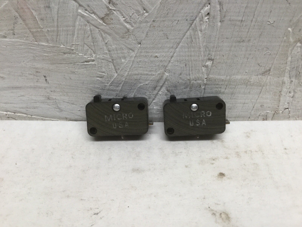 Honeywell Micro Switch V3-198 Snap Action Switch 11A 1/3HP 125, 250, 277 VAC 2PK