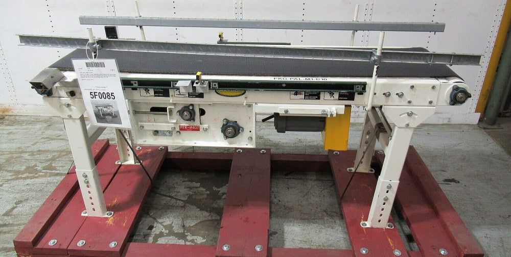 Hytrol, Model TA, 16" Wide x 70"Long Rubber Belt Conveyor