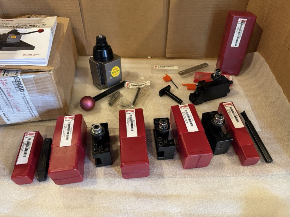 DORIAN SDN25AXA-FTB Lathe Tool Post Holder Set AXA SDN25 3CYH5