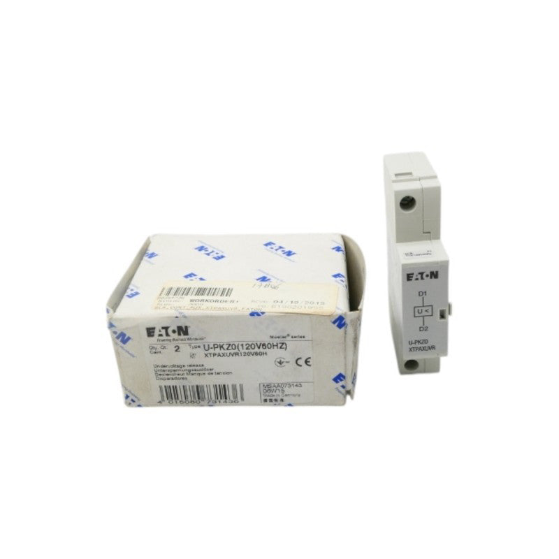 EATON U-PKZ0 XTPAXUVR120V60H (PKG OF 2) NSMP